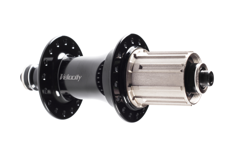 Velocity Road Hub Rear - 130mm 32h Black (11S)