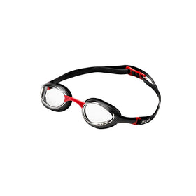 Zone3 Volare Racing Goggles (Clear Lens) - Black/Red