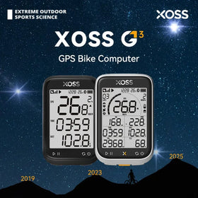 XOSS G3+ Gen3 GPS Bike Computer ANT+ Cycling Computer 40H Battery IPX7 Wireless