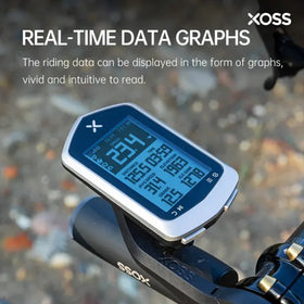 XOSS NAV+ GPS Bike Computer with Offline Navigation, ANT+ & IPX7 Waterproof Wireless