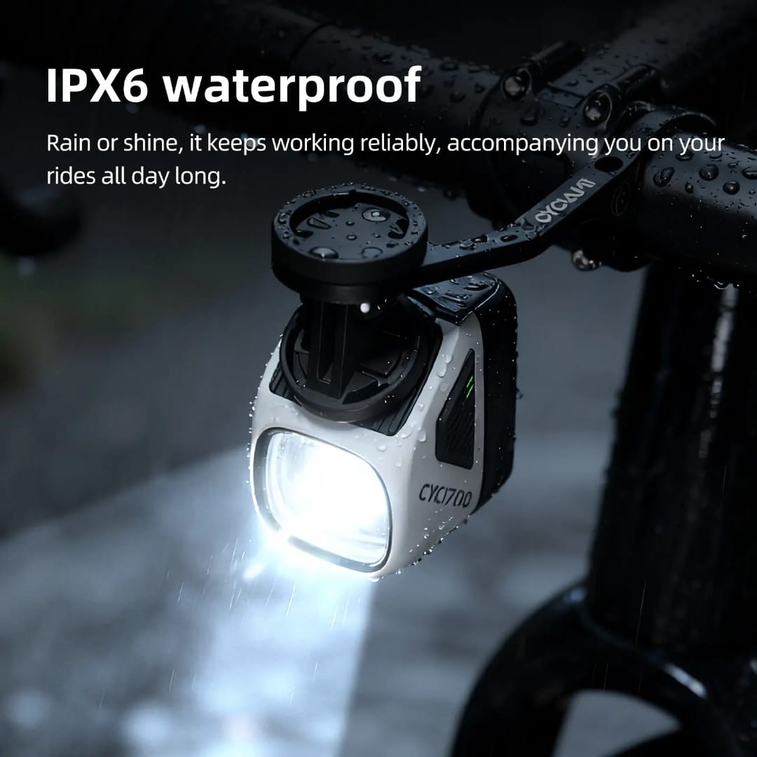 Cyclami CYC1700 1700 Lumens Rechargeable Waterproof Bicycle Light LED Front Light