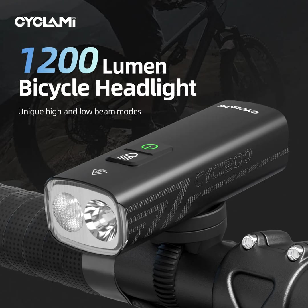 Cyclami BR-1200 Bicycle Front Light 1200 Lumens