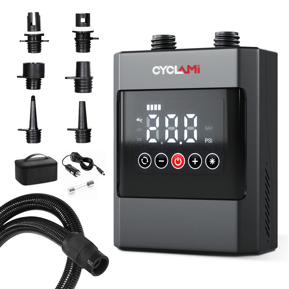 Cyclami Q2 SUP Electric Pump with 12000mAh Battery