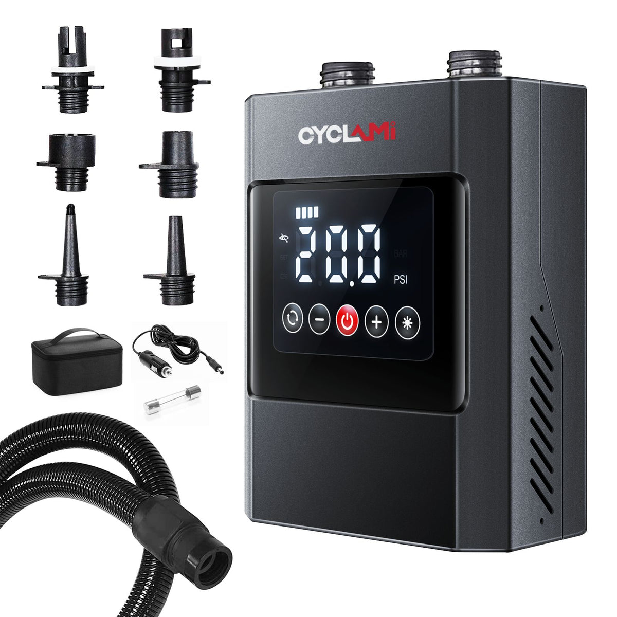 Cyclami Q2 SUP Electric Pump with 12000mAh Battery
