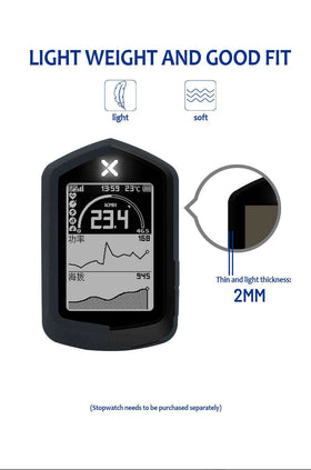 XOSS GPS Bike Computer Silicone Protective Case with Screen Protector