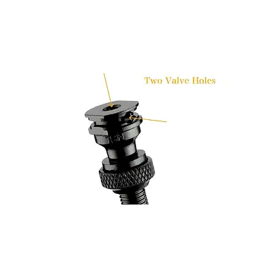 Light-Weight Tubeless Valve Stem,50mm Bk