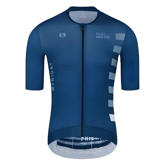 Skull Monton Friday II Jersey-Blue/Grey