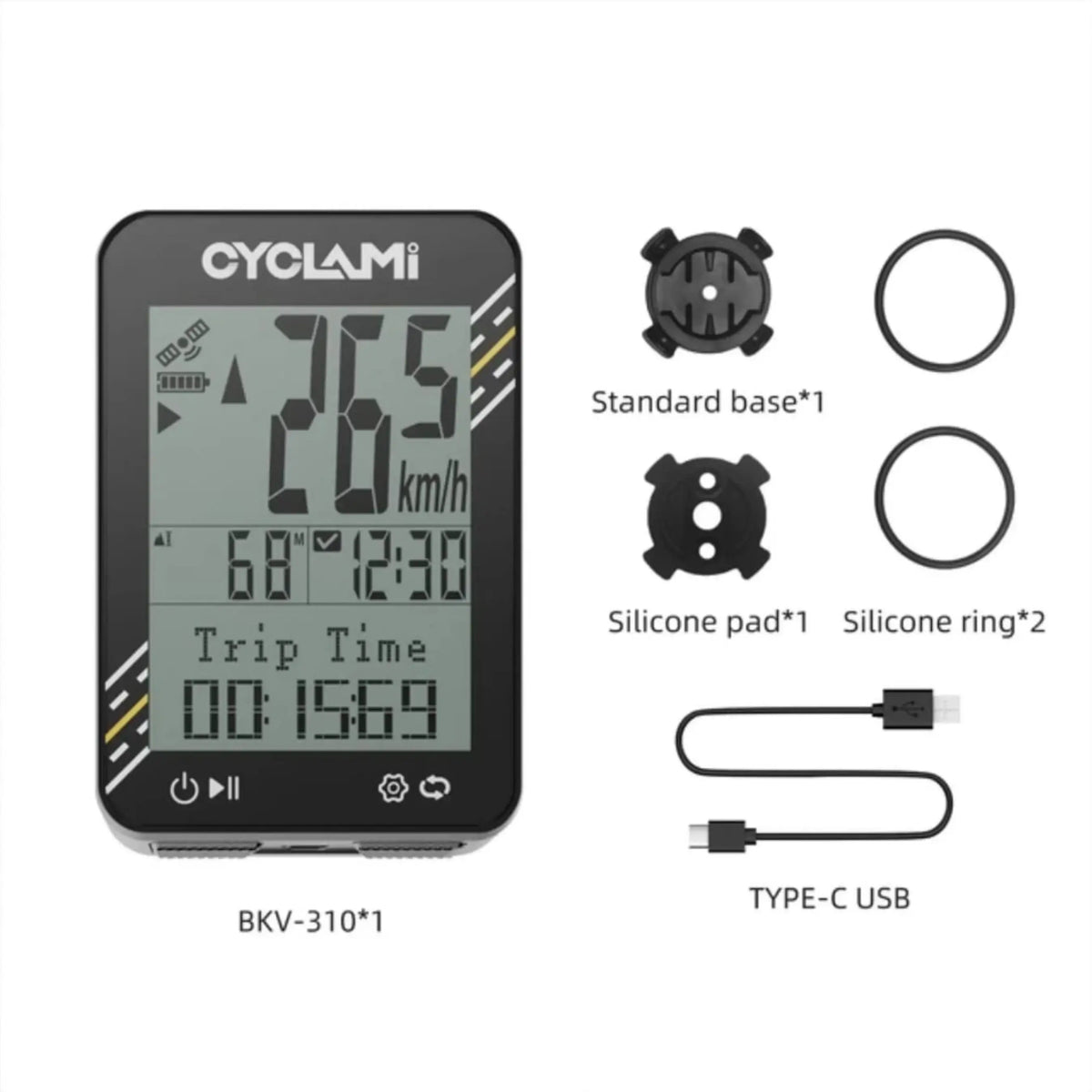 Cyclami Bkv 310 Gps Bike Computer