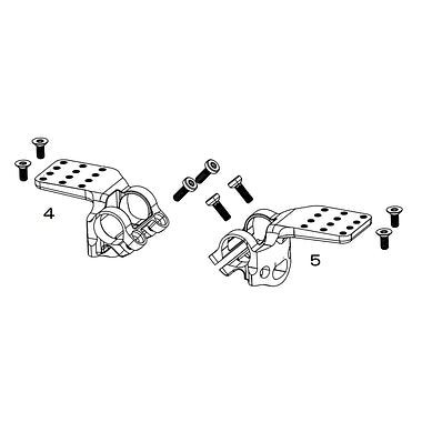 Zipp Vuka Aero C1 Right Clamp & Armrest Wing for Vuka Handlebar