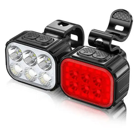 Cyclami Q6 Rechargeable Led Bicycle Front and Rear Light