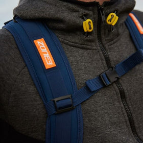 Transition Backpack - Navy/Orange