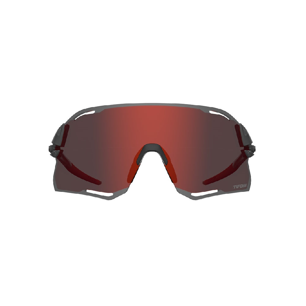Tifosi Rail Race Satin Vapor Clarion Red/Clear