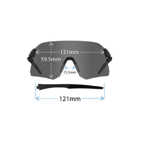 Tifosi Rail Race Satin Vapor Clarion Red/Clear