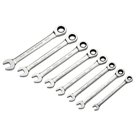 IceToolz 41B8 8-15MM Combination Ratchet Wrench Set