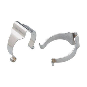 All-City Cable Housing Clamps, Silver