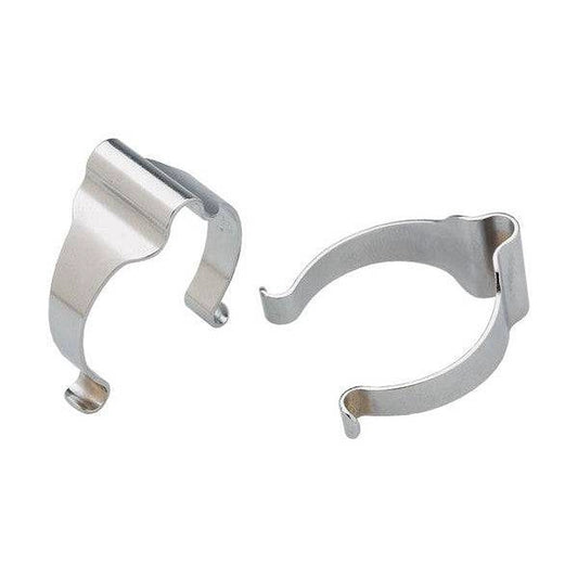All-City Cable Housing Clamps, Silver