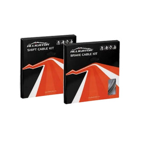 Alligator Gear Silver Star Campagnolo Cable Kit (Black)