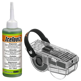 IceToolz C212 Chain Scrubber and Concentrated Degreaser Combo set