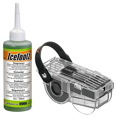 IceToolz C212 Chain Scrubber and Concentrated Degreaser Combo set