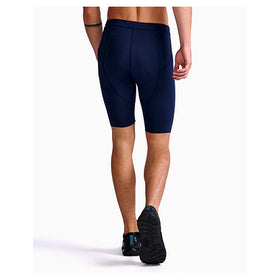 2XU Aero 9 Inch Tri Shorts-S-Black/White