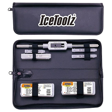 IceToolz E158 Complete Tap Set with Handle and Storage Pouch