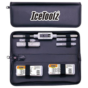 IceToolz E158 Complete Tap Set with Handle and Storage Pouch