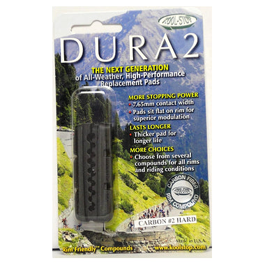 Kool-Stop DURA 2 Replacement Pad Insert, For Carbon Fiber (#2 - Hard)