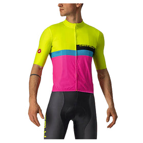 BLOCCO JERSEY-ELECTRIC-LIME/BLACK-BLUE-MAGENTA FLUO