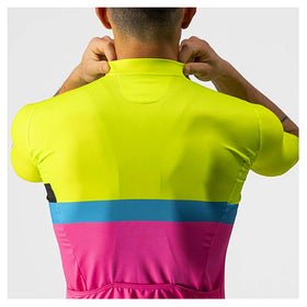 BLOCCO JERSEY-ELECTRIC-LIME/BLACK-BLUE-MAGENTA FLUO