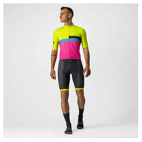 BLOCCO JERSEY-ELECTRIC-LIME/BLACK-BLUE-MAGENTA FLUO
