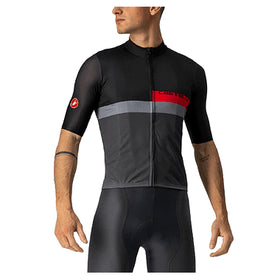 BLOCCO JERSEY-LIGHT BLACK/RED-DARK GRAY