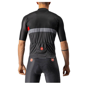 BLOCCO JERSEY-LIGHT BLACK/RED-DARK GRAY