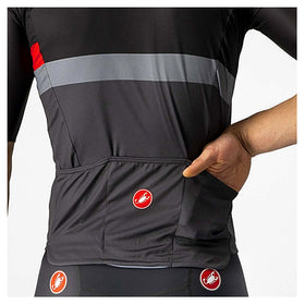 BLOCCO JERSEY-LIGHT BLACK/RED-DARK GRAY
