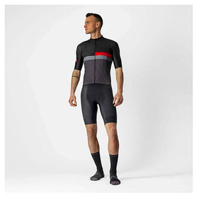 BLOCCO JERSEY-LIGHT BLACK/RED-DARK GRAY