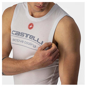 ACTIVE COOLING BASELAYER - SLEEVELESS-SILVER GRAY