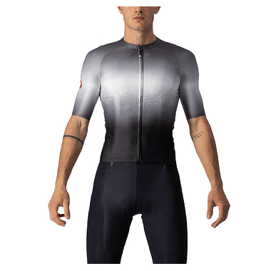 AERO RACE 6.0 JERSEY-LIGHT BLACK/DARK GRAY