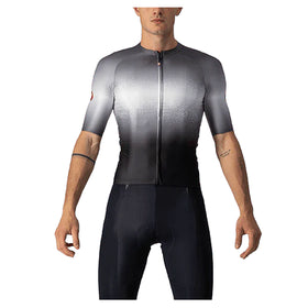 AERO RACE 6.0 JERSEY-LIGHT BLACK/DARK GRAY