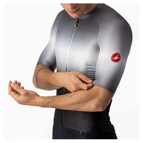 AERO RACE 6.0 JERSEY-LIGHT BLACK/DARK GRAY