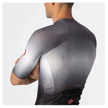 AERO RACE 6.0 JERSEY-LIGHT BLACK/DARK GRAY