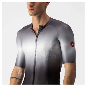 AERO RACE 6.0 JERSEY-LIGHT BLACK/DARK GRAY
