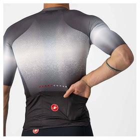 AERO RACE 6.0 JERSEY-LIGHT BLACK/DARK GRAY