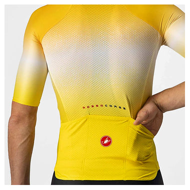 AERO RACE 6.0 JERSEY-MAIZE/SAFFRON
