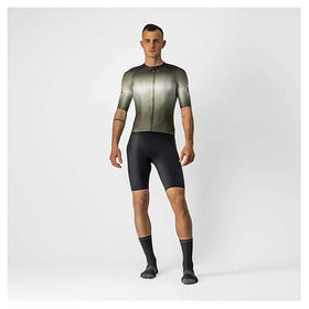 AERO RACE 6.0 JERSEY-MILITARY GREEN/LIGHT BLACK