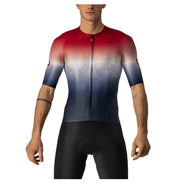 AERO RACE 6.0 JERSEY-SAVILE BLUE/PRO RED
