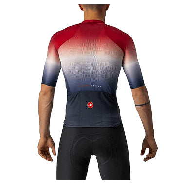 AERO RACE 6.0 JERSEY-SAVILE BLUE/PRO RED