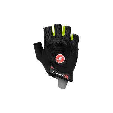RC ESPRESSO GLOVE (GEL)-BLACK YELLOW FLUO