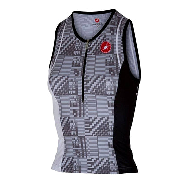 CORE W TRI SINGLET-CAMOUFLAGE/GRAY