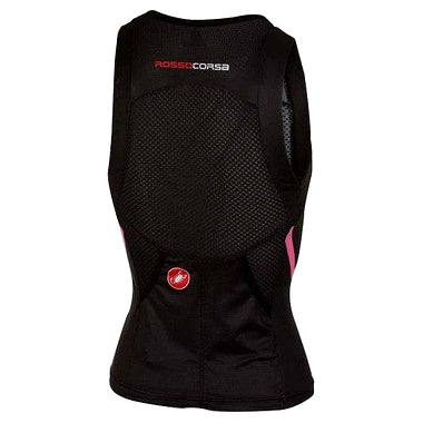 FREE W TRI SINGLET-BLACK/PINK FLUO