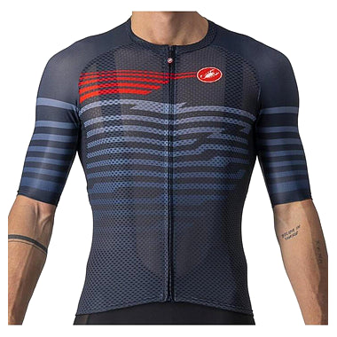 CLIMBER'S 3.0 JERSEY-SAVILE BLUE/RED