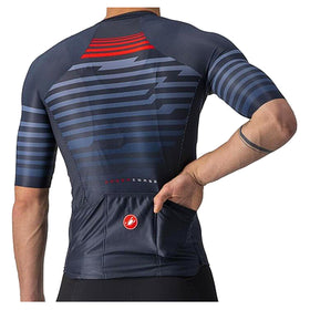 CLIMBER'S 3.0 JERSEY-SAVILE BLUE/RED